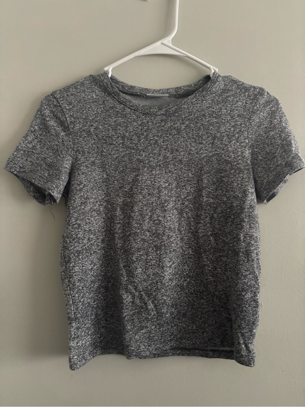 32 Degrees Kids Grey Marled Short Sleeve Pajama Top